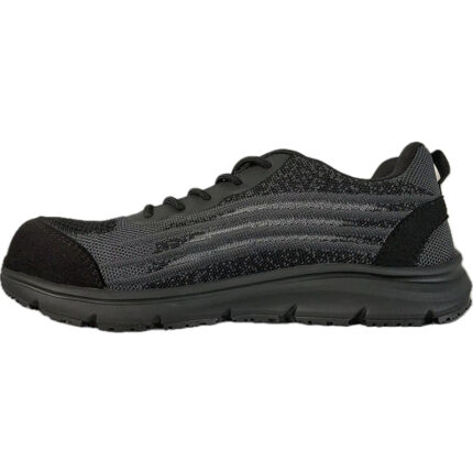 F2501 Lightweight Safety Shoes FlyKnit Upper Composite or Steel Toe Breathable Slip Resistant